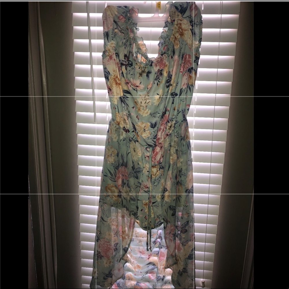 Floral romper!